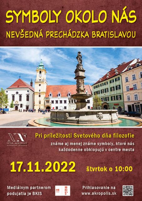 SYMBOLY OKOLO NÁS – nevšedná prechádzka Bratislavou